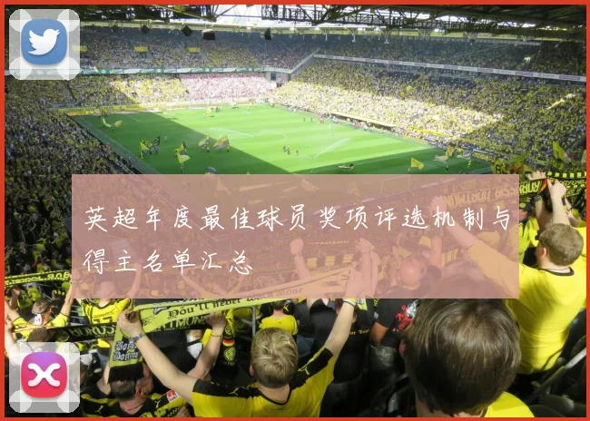 英超年度最佳球员奖项评选机制与得主名单汇总