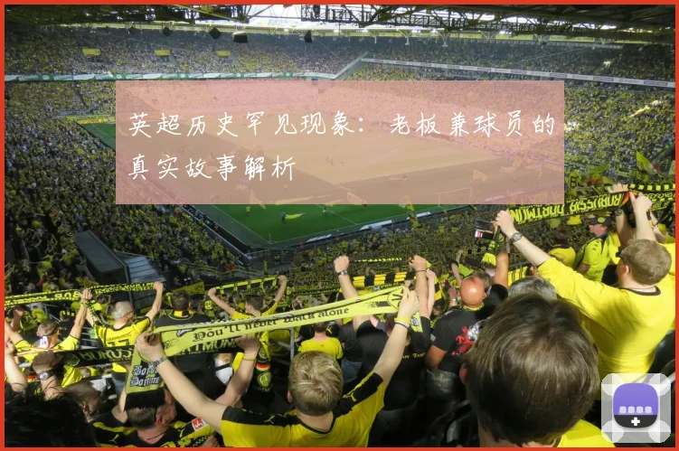 英超历史罕见现象:老板兼球员的真实故事解析